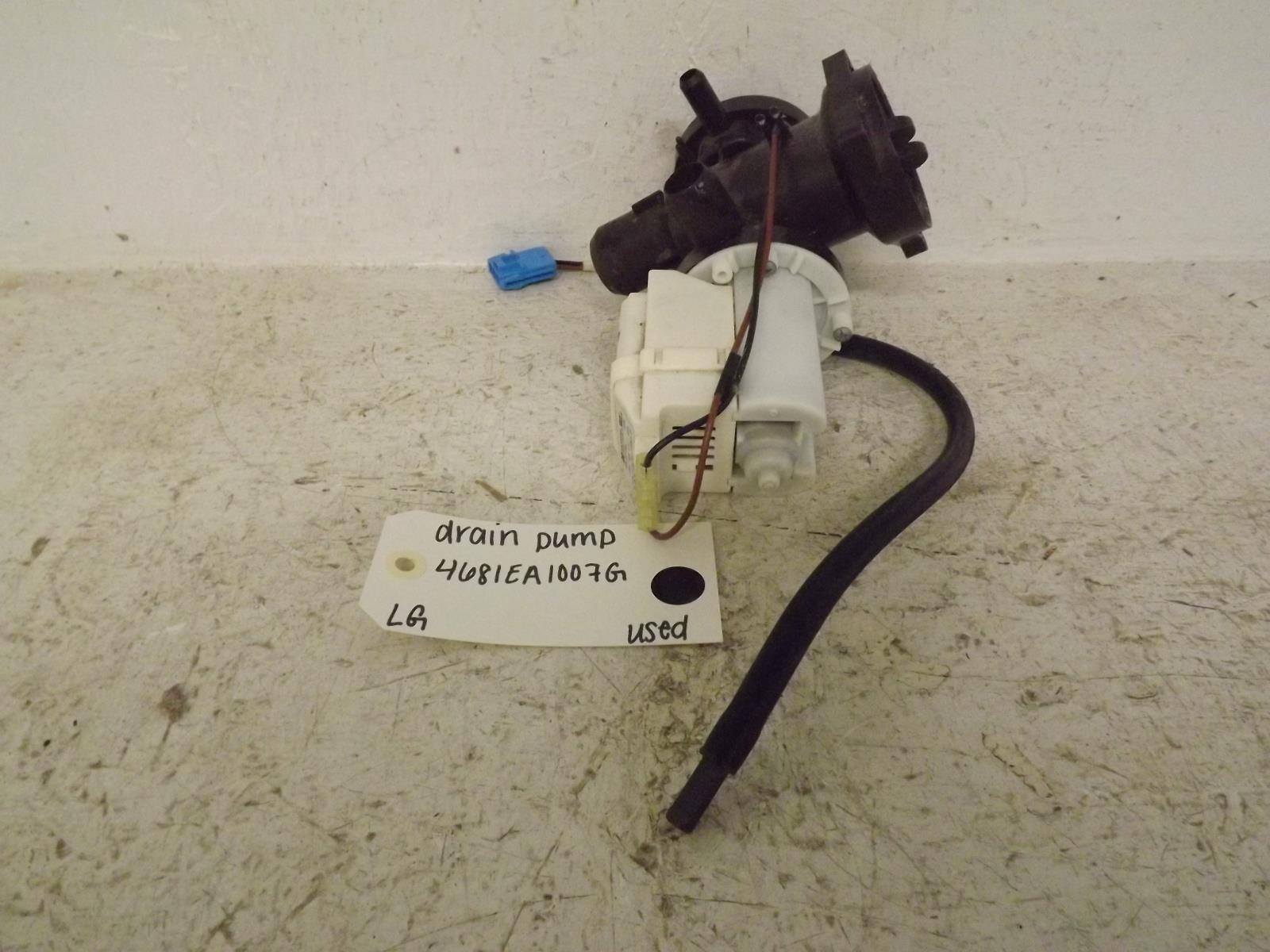 LG Washer 4681EA1007G Drain Pump Used LG Washer 4681EA1007G Drain Pump Used